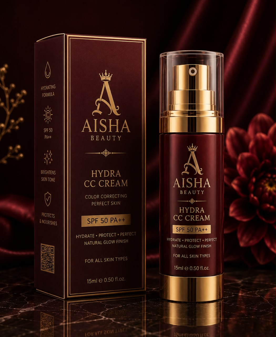 AISHA BEAUTY Hydra CC Cream
